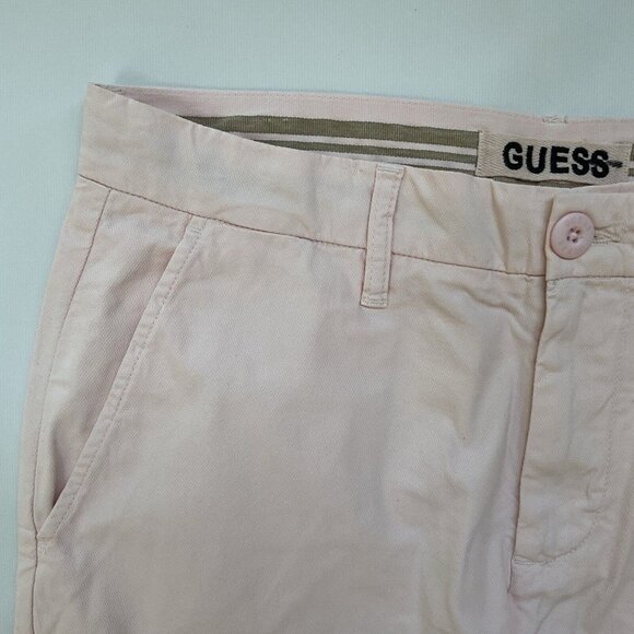 Guess Men’s Myron Slim Straight Jeans Light Pink Size 30 - Picture 7 of 12